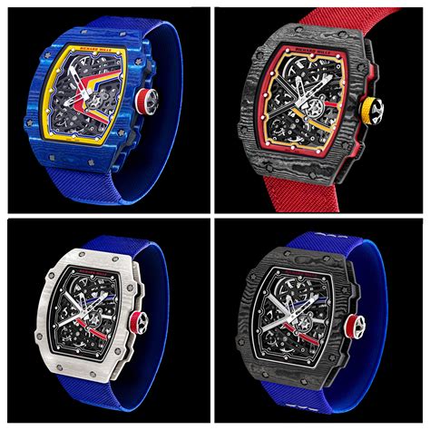 richard mille neon|richard mille 67 02 colors.